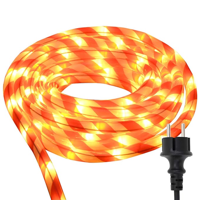 vidaXL - Touw - Licht - met - touwlichten - Warmwit - 20 - m - PVC
