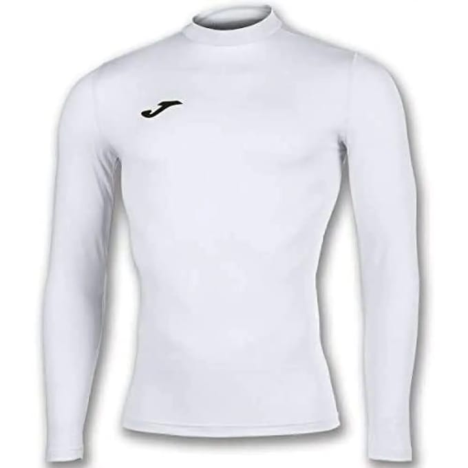 Joma Academy Shirt Opstaande Kraag Kinderen - Wit | Maat: 152-168