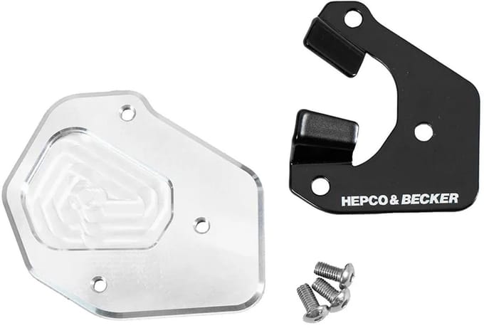 Hepco Becker Bmw R 12/s 24-25 Zijstandaard Verlenging Zilver