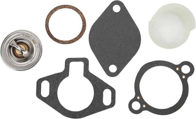 Thermostaatset Bootmotor - Koeling Motoronderdeel - Motor Koelen - Directe Vervanging - 160 graden - Metaal