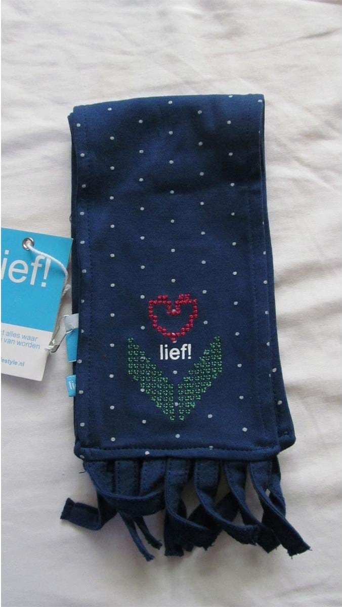 Lief! sjaal Dutch blue size 1