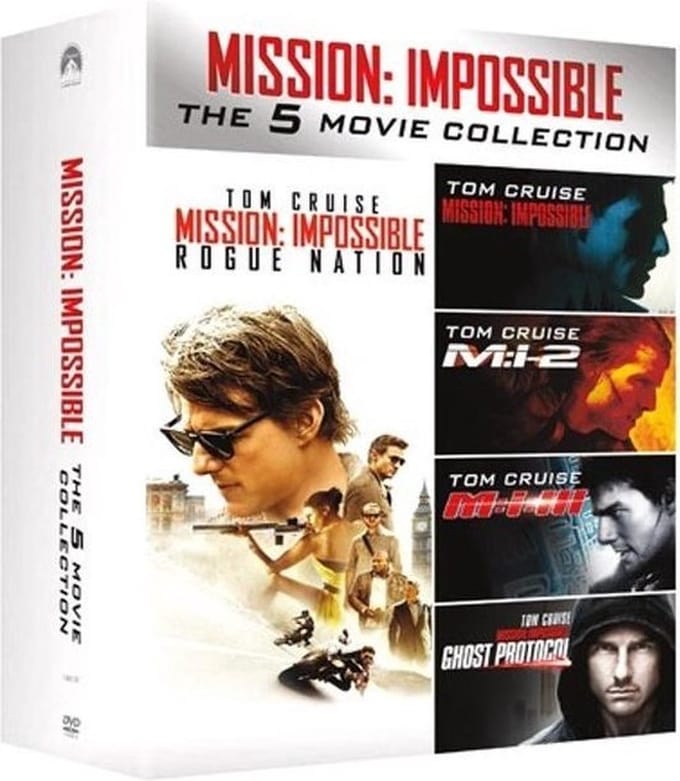 Mission impossible 1-5 (DVD)