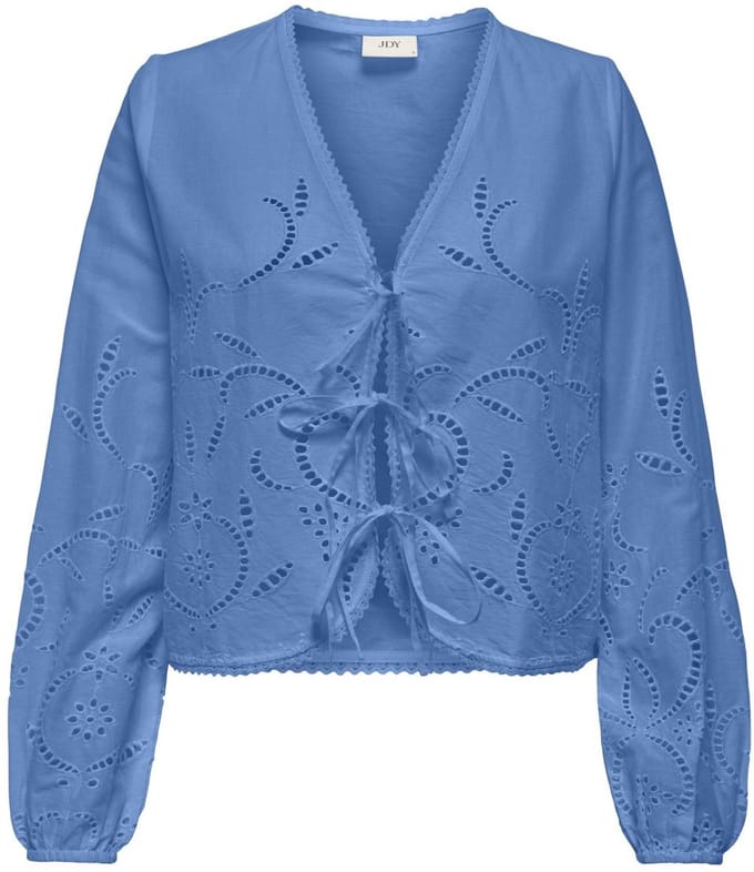 JDYEVELINE L/S ANGLAISE TOP WVN
