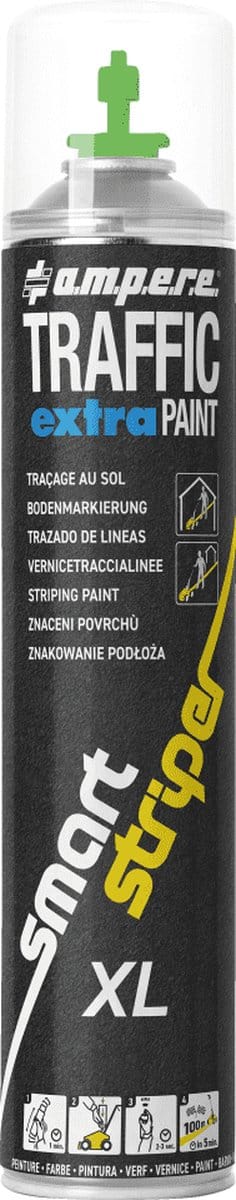 Ampere Traffic extra markeerverf, groen, 750 ml 1 stuk