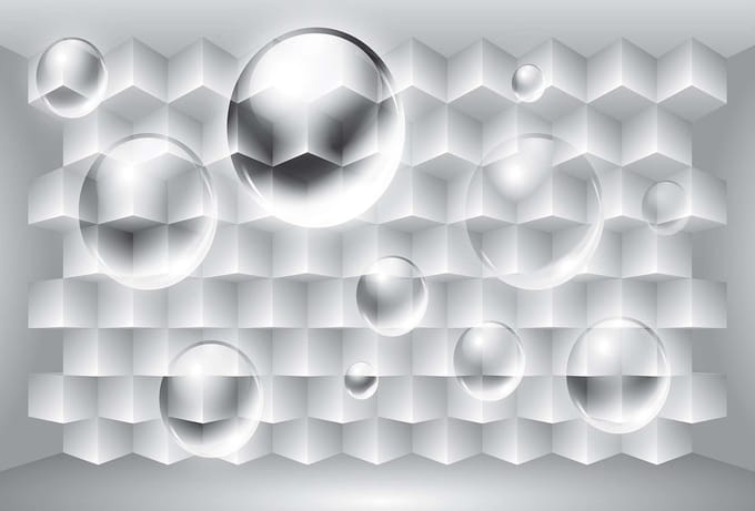 Fotobehang Abstract Modern Design | XL - 208cm x 146cm | 130g/m2 Vlies