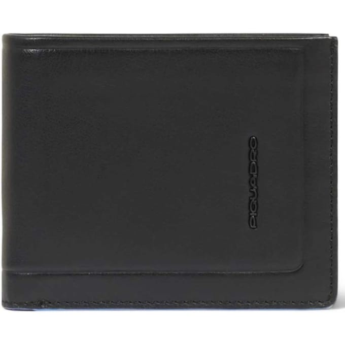 Portfolio Piquadro Black Leather Man - PU4518S138R-N