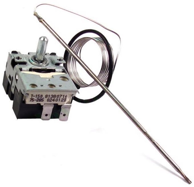 Oven Thermostaat - Ovenonderdeel - Oven Reparatie - Universele Pasvorm - 950 mm - Wit