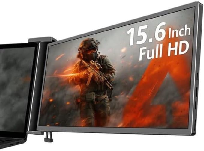 White-Label® Portable Monitor - Draagbare Scherm - Uitbreider - Full HD