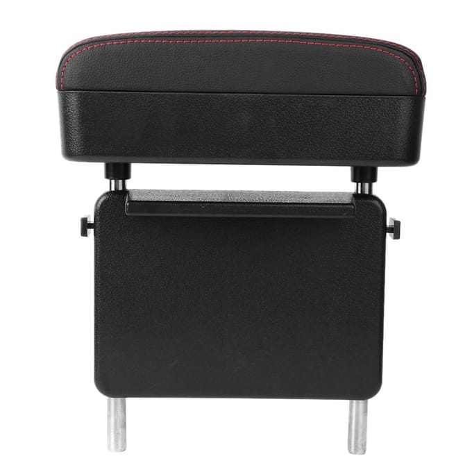 Multifunctionele verstelbare opbergruimte voor de armsteunconsole in de auto, stijlvolle armsteunbox black