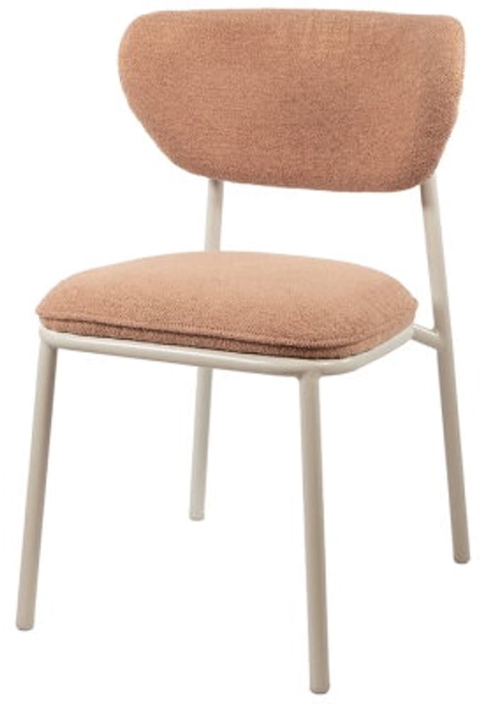 Didi eetkamerstoel - beige onderstel - Gear - Powder 209 - Unique Collection - eetkamerstoelen set van 2