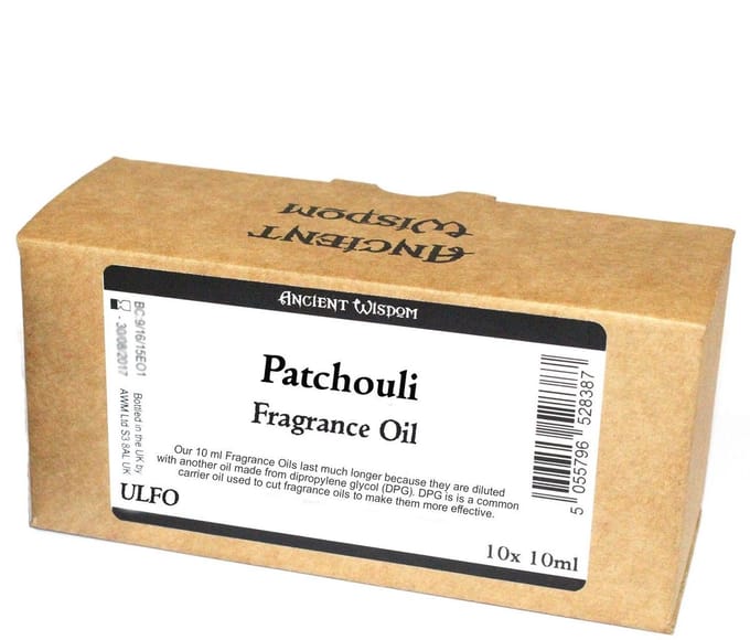10 ml Patchouli Geurolie - ONGELABELD