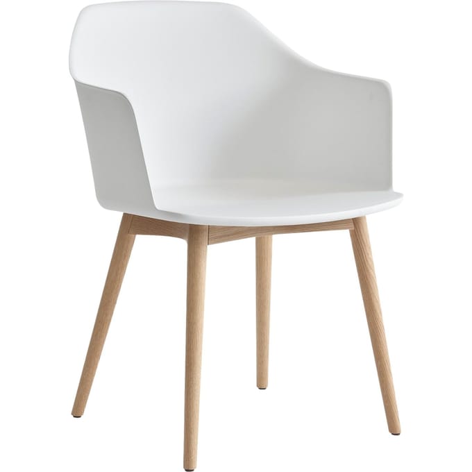 &Tradition Rely HW76 Stoel - white - oak