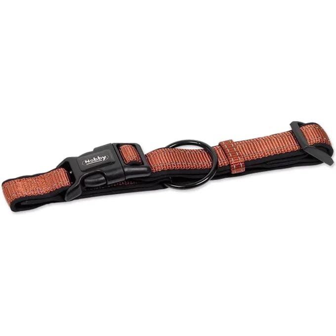 Nobby Halsband Verstelbaar Classic Donkeroranje