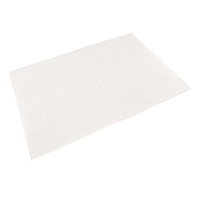 Tufting Doek Polyester Katoen Gemengd Deurbreedte Sterke Doek Gemakkelijk te Scheuren Wit Standaard Geel white