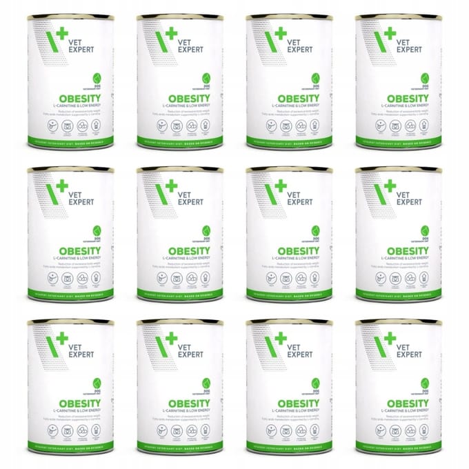 VetExpert Veterinary Diet Obesitas Hond - natvoer voor honden - 400g