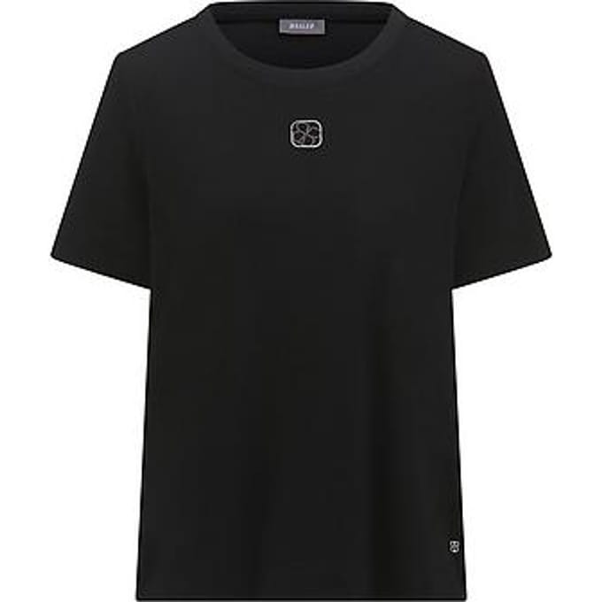Shirt ronde hals Van BASLER zwart