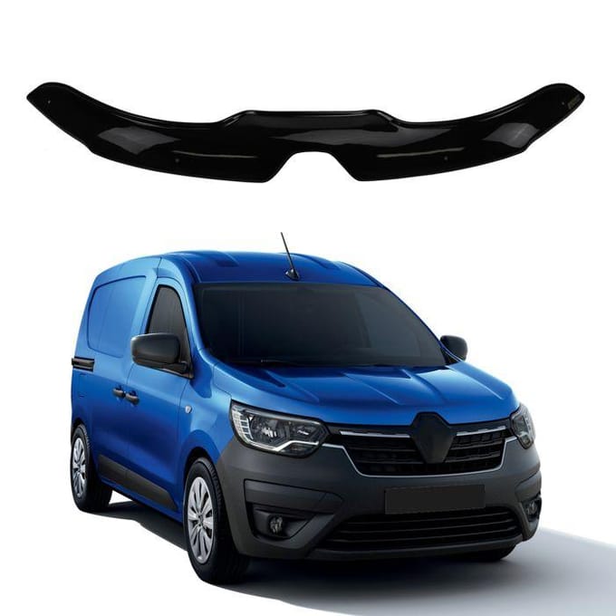 SCOUTT | Bra Capot Déflecteur Protection Pour Renault Express Depuis 2021, Aérodynamique, Assemblage Facile, Aucun perçage requis