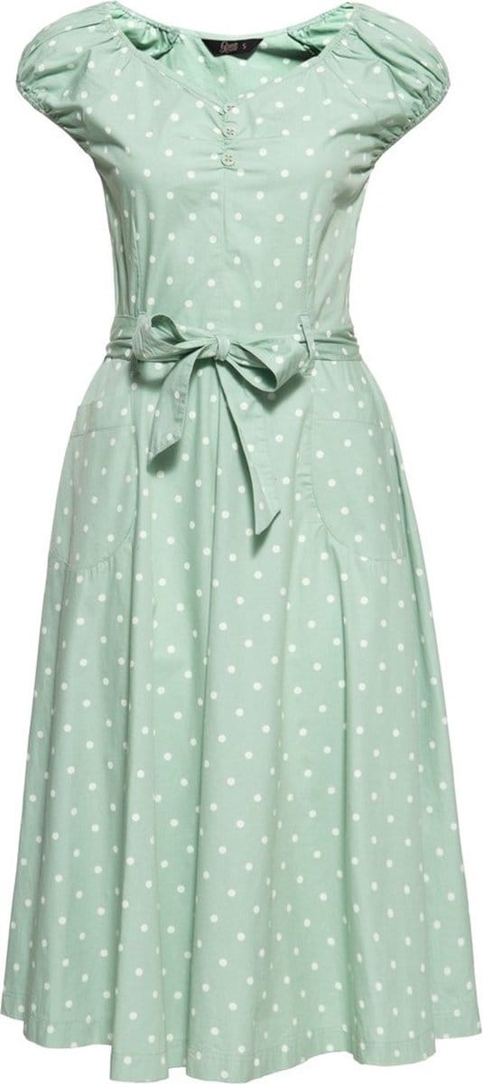 Queen Kerosin dames swingjurk mint