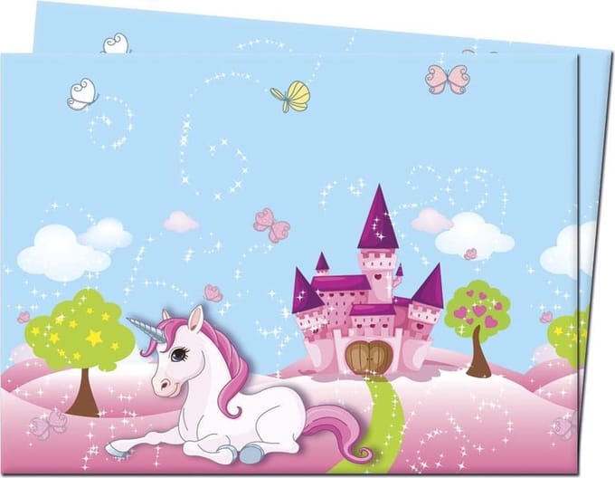 Wefiesta - Unicorn pink - Tafelkleed (120 x 180)