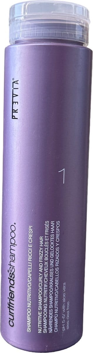previa curlfriendsshampoo Nutritive Shampoo Curly and Frizzy Hair 200ml