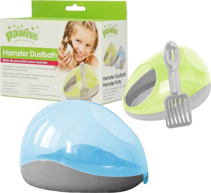 Pawise Dustbath voor knaagdieren S