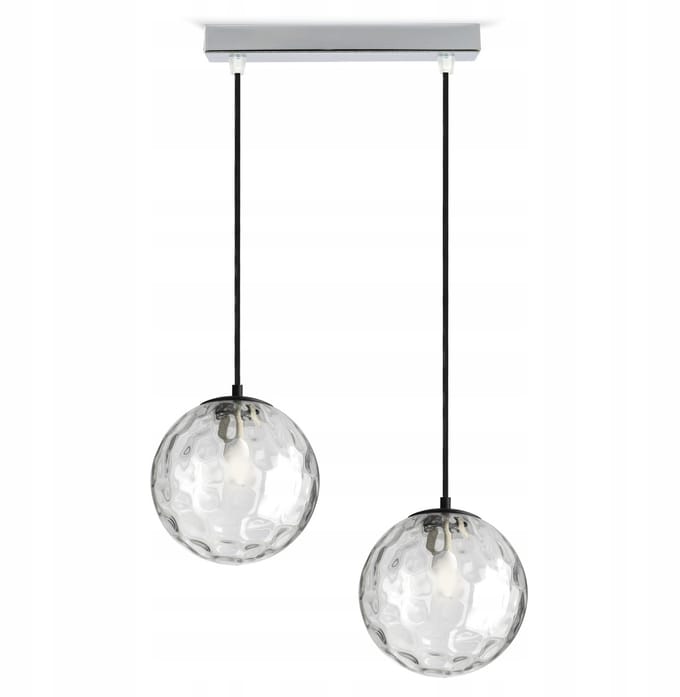 Hanglamp BZ2 Chroom Glas 2x G9 LED Modern