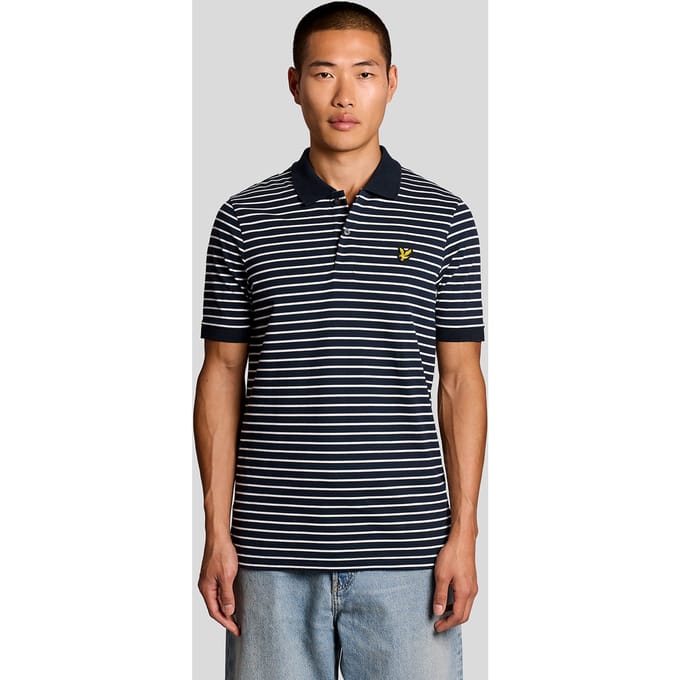 Lyle & Scott Pique Breton Polo Shirt