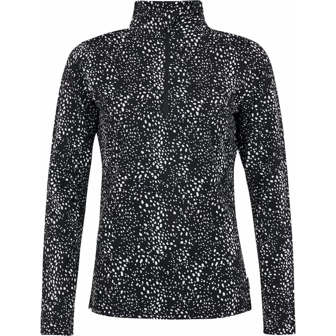 Protest PRTGRENADA – Top met 1/4 ritssluiting Dames – True Black