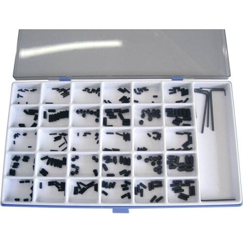 TOOLCRAFT 886327 Stifttap-assortiment Staal 306 stuk(s)