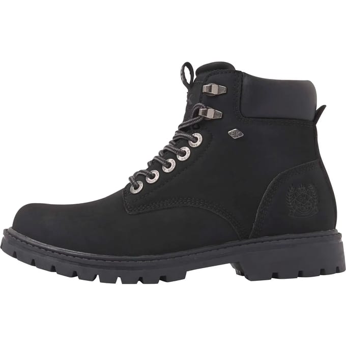 British Knights - Secco Dames Veter Boot - Maat 37 - Zwart - Vrouwen Schoenen