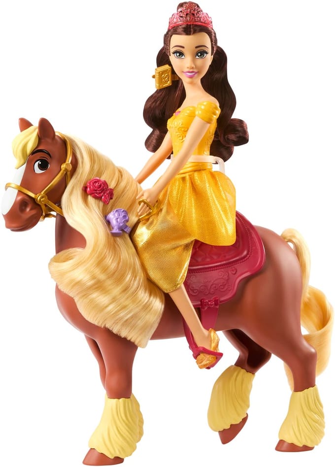 Disney Princess Belle & Philippe Doll & Horse