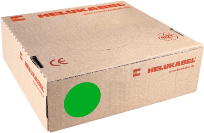 Montagedraad VDS 1.5mm² (H07V-K) 70° groen - per rol 100 meter (29139)