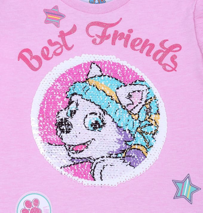 Roze shirt met lange mouwen - PAW PATROL NICKELODEON