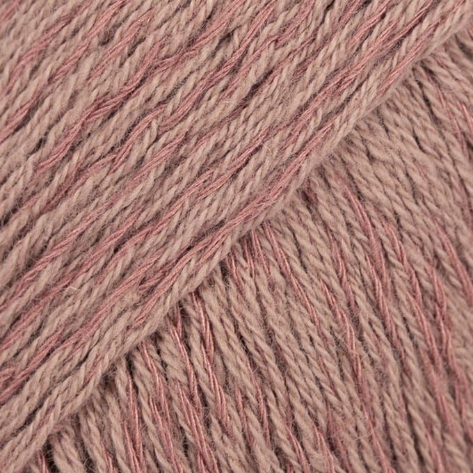 DROPS Belle Uni Colour - 21 amandelroze - Katoen Garen