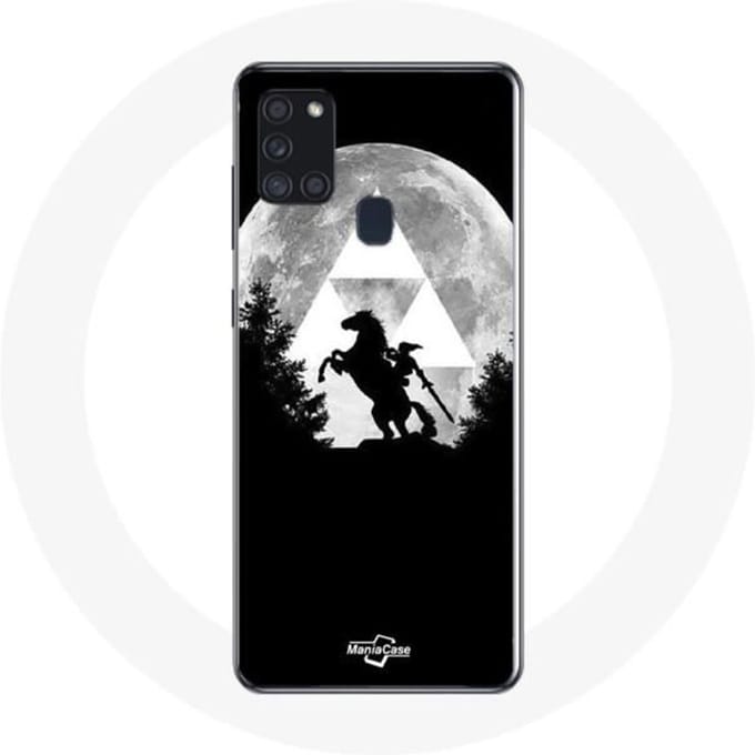 Samsung Galaxy A21S hoesje Zelda Moon