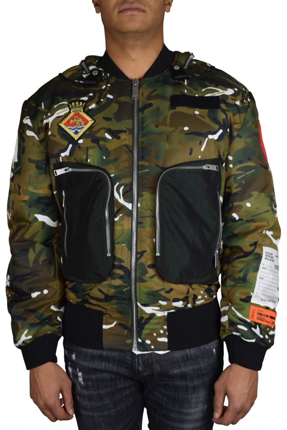 Heron Preston bomberjack kaki