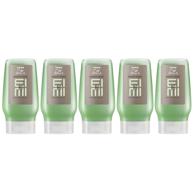 5x Wella EIMI Sculpt Force Gel 125ml