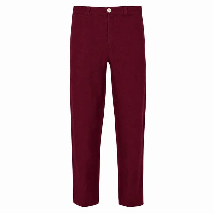 Klassieke linnen broek Haris Cotton