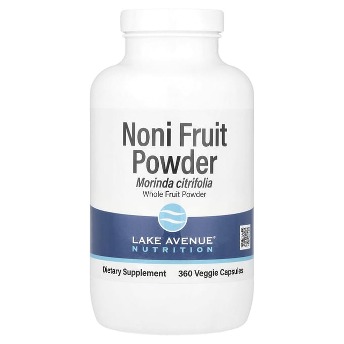 Noni Vruchtenpoeder, Plantaardige Capsules 360