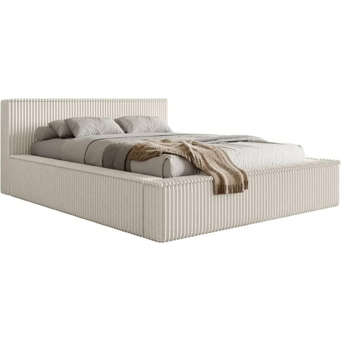 Bedframe Rafe ribstof 140 x 200 cm | NADUVI Collection