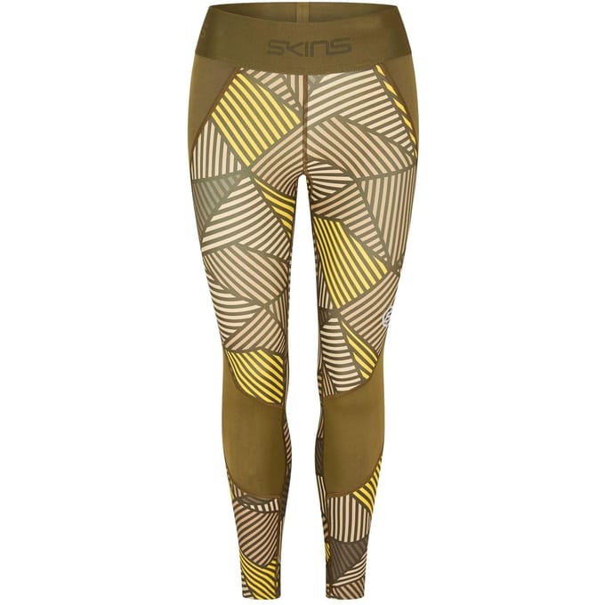Skins Nauwsluitende 7/8-legging voor dames (Groen)