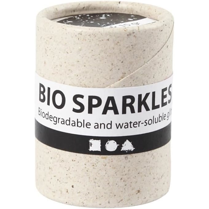 Creativ Company Bio Glitter 10gr Zwart