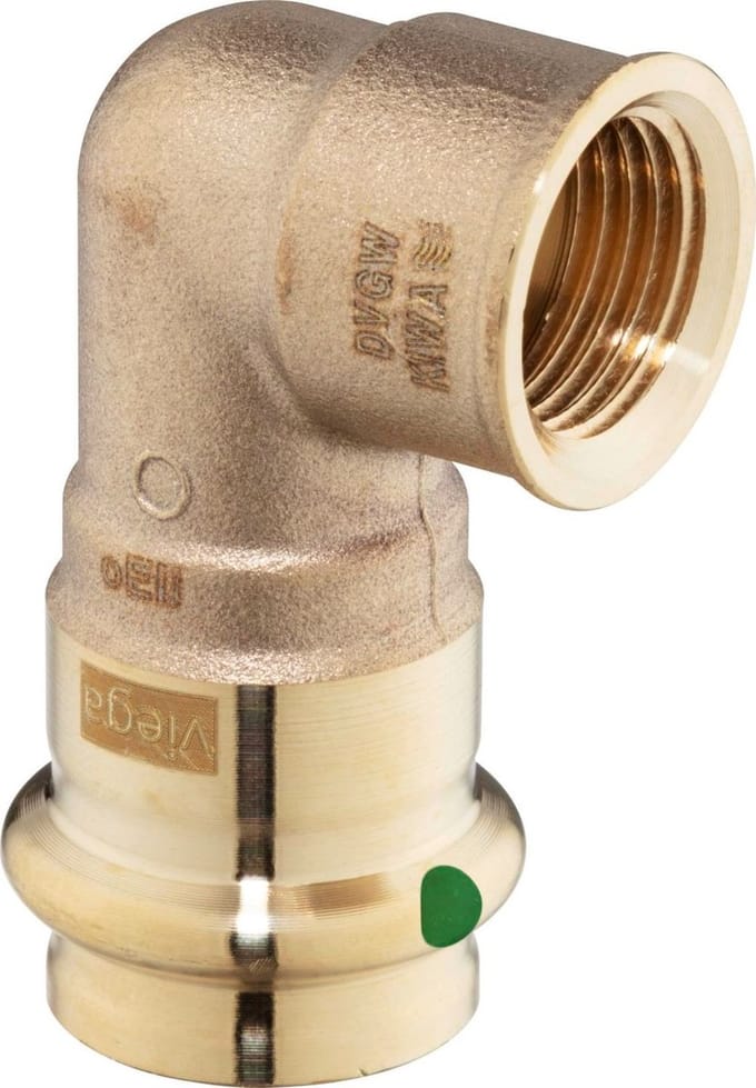 Viega Profipress knie - 1/2x12mm binnen