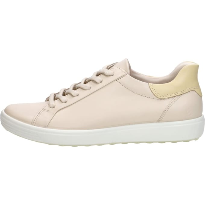 Ecco Soft Sneakers beige Leer - Dames