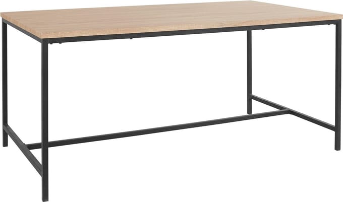 Kavi-Eettafel - 180 cm - Zwart Eiken