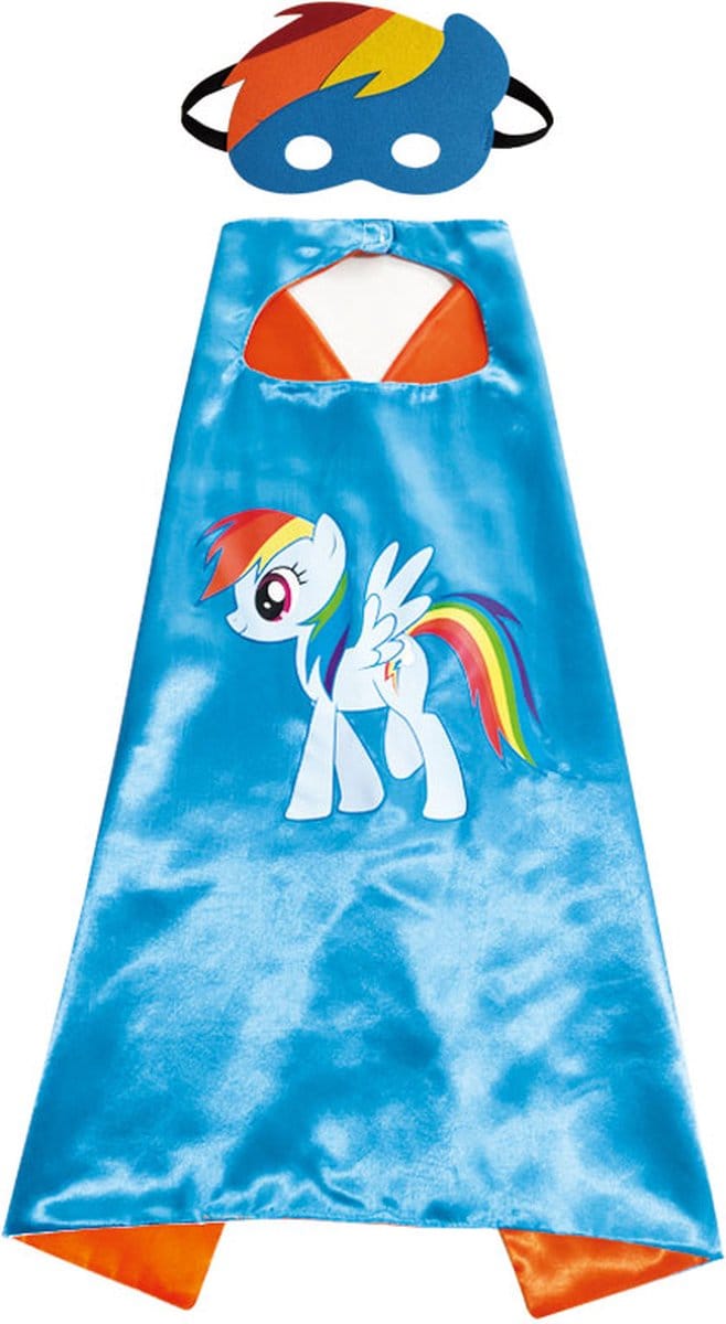 Carnavalskleding kinderen - Cape - Masker - Unicorn - Eenhoorn