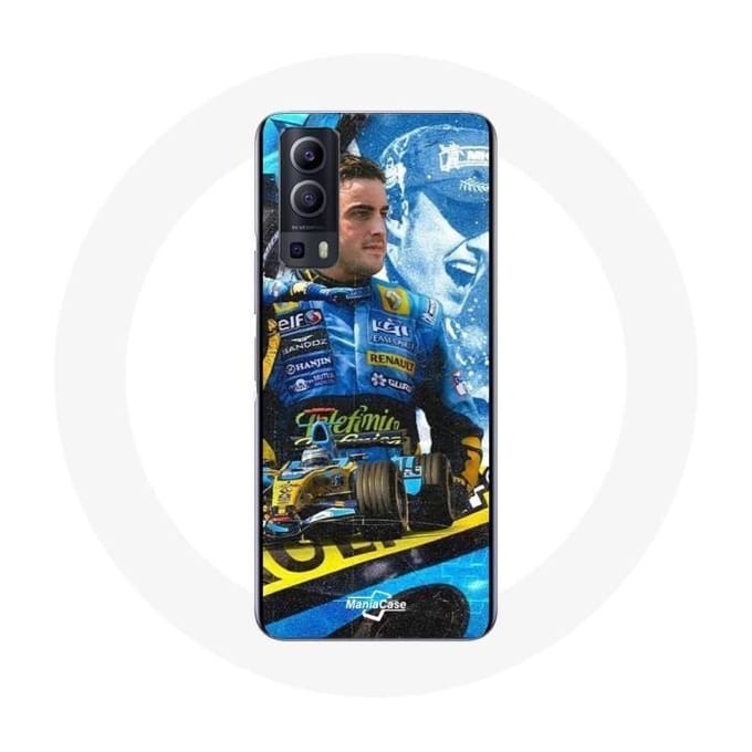 Case Vivo Y72 Formule 1 Fernando Alonso F1 wereldkampioen