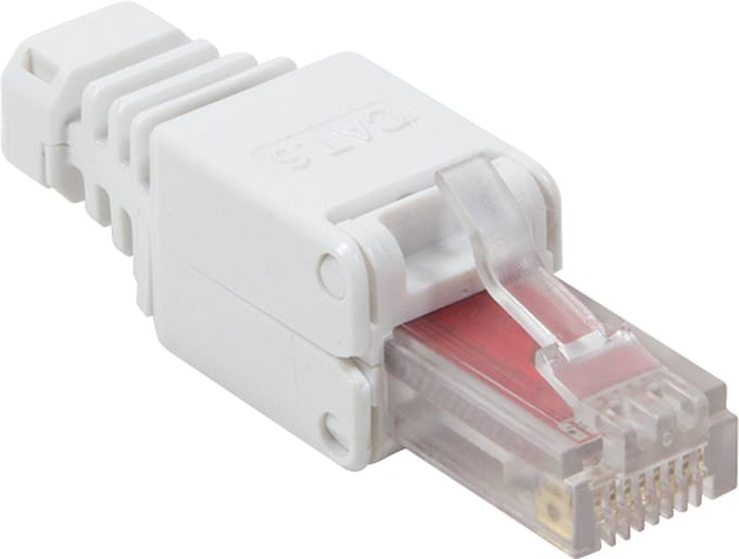CAT6 Toolless Connector met tule RJ45 - Unshielded - Kabelverbinder - Kabel Connector