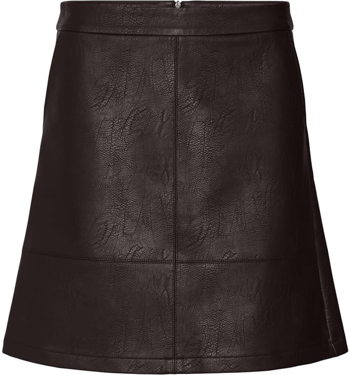 Vero Moda Rok van synthetisch leer VMIDA Mini-rok