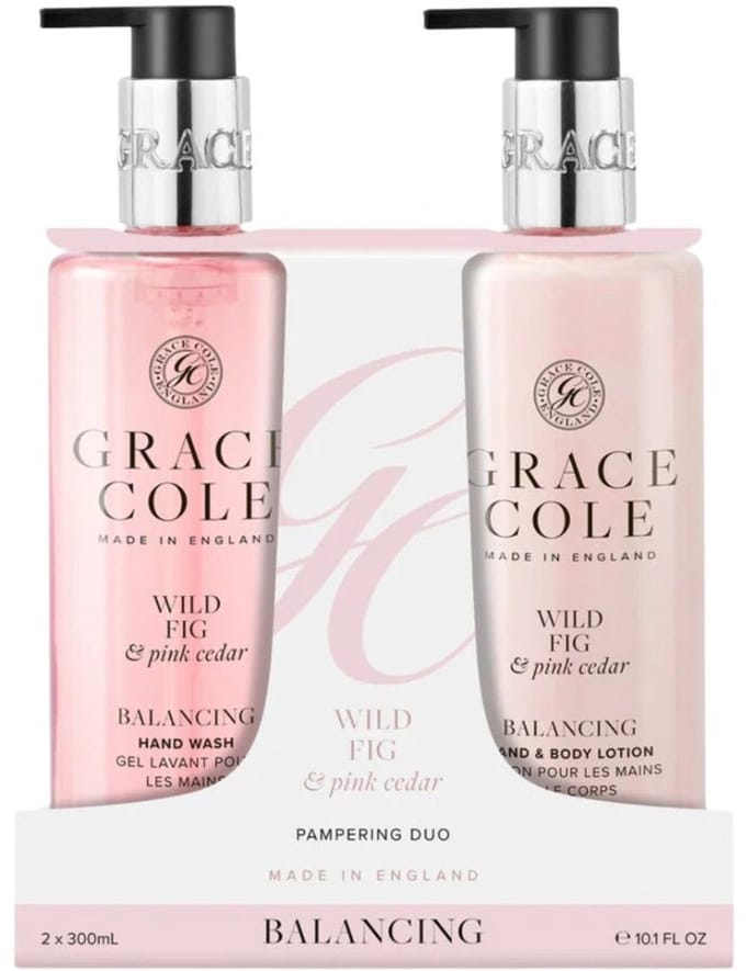 Grace Cole - Wild Fig & Pink Cedar Hand Care Duo - 300+300ml